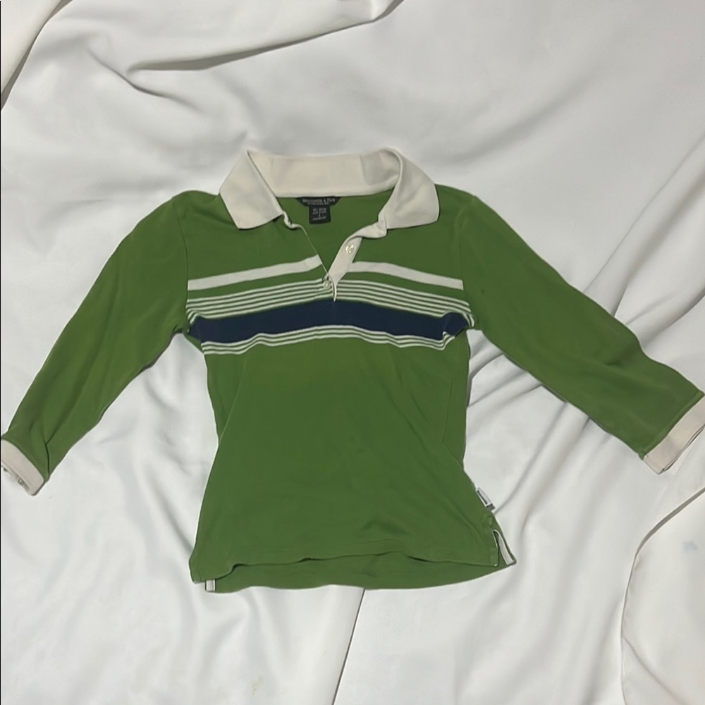 Green Kids Polo Shirt (Abercrombie & Fitch)